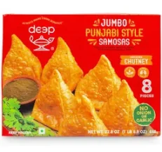 DEEP Jumbo Punjabi Samosa 8 pcs