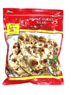 DEEP Whole Wheat Naan 5 Pcs