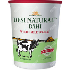 DESI DAHI Whole Milk Yogurt 2 LB