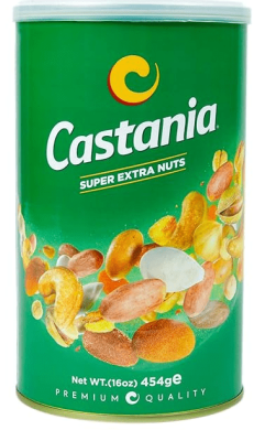 CASTANIA Super Mixed Nuts 16 oz - Green