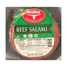 GRIDLEY Beef Salami 8 oz