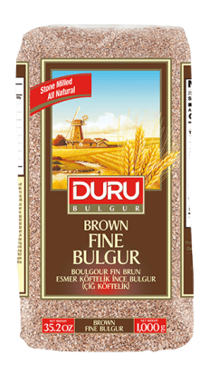 DURU Brown Fine Bulgur 800 gm