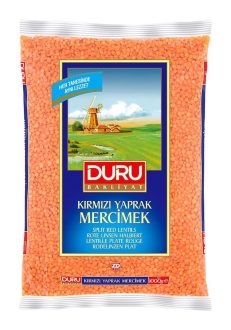 DURU Split Red Lentils 1 KG
