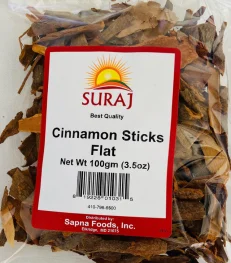 SURAJ Cinnamon Stick Flat 3.5 oz