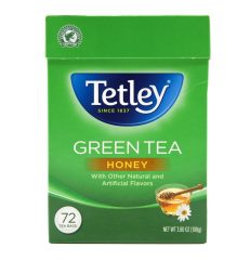 TETLEY Green Tea Honey 2 gm X 72 TB
