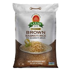 LAXMI Brown Basmati Rice 10 LB