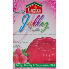 LAZIZA Jelly Crystals RASBERRY 85 gm