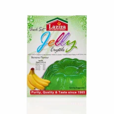 LAZIZA Jelly Crystals BANANA 85 gm