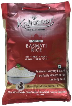 KOHINOOR Everyday Basmati Rice 10 LB