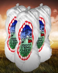 GHARIBIAN FARM Moshalah Cheese ( Angle hair )
