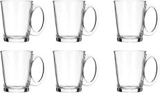 BLINKMAX Glass Cup / Mug Set 6 PC