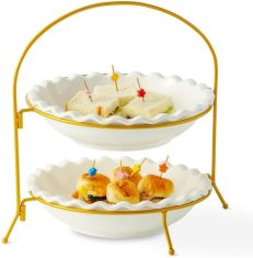 GERMAX Golden Tray 2 PC SET (GER1857)