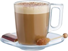 M.E.W Glass Cups / Mug Set 6 PC (2309)