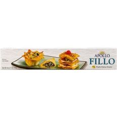 APOLLO Phyllo Pastry Sheets # 4 1 LB