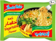 INDOMIE Vegetable Noodle 75 gr X 5 packs