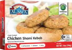 AL SAFA Chicken Shami Kebab 12 oz