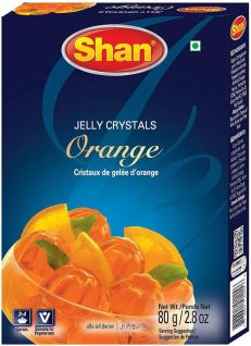 SHAN Jelly Crystals ORANGE 80 gm