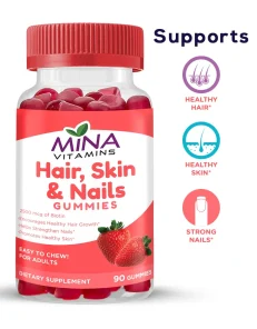 MINA Halal Vitamins Hair / Skin / Nails 60 CT