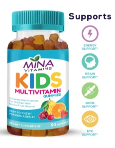 MINA Halal Gummies Kids 90 ct