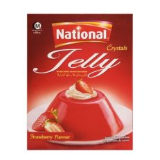 NATIONAL Jelly Crystals STRAWBERRY 90 gm
