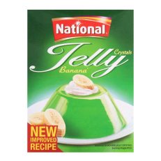NATIONAL Jelly Crystals BANANA 90 gm