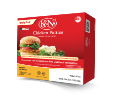 K&Ns Chicken Patties FP 19.6 oz
