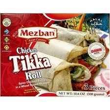 MEZBAN Chicken Tikka Roll 3 PCS
