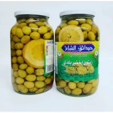 ALSHAMI Nablus Green Olives 3 lb