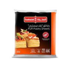 SUNBULAH Puff Pastry Sheets 400 gm 10"