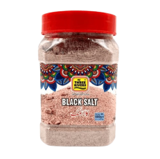 Three Rivers Black Salt 600 gm JAR
