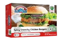 AL SAFA Spicy Crunchy Chicken Patties 6 pcs