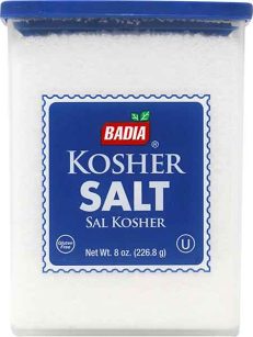 BADIA Kosher Salt 8 oz
