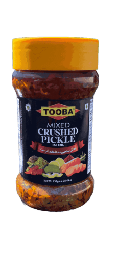 TOOBA Mixed Crushed Pickle 750 gm