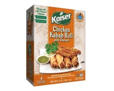 COLONEL KABAB Chicken Kabab Rolls W / Chutny 15 oz