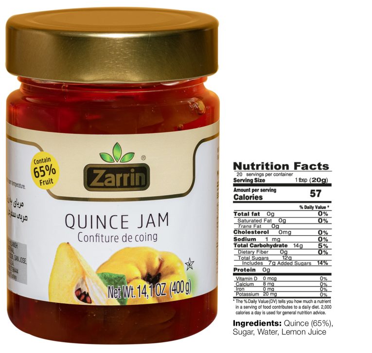 ZARRIN Quince Jam 400 gm