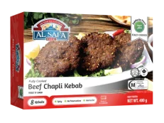 AL SAFA Beef Chapli Kebab 8 pcs