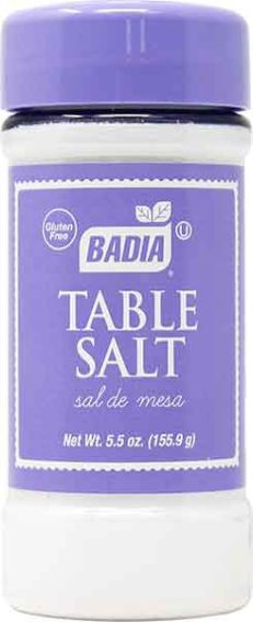 BADIA Table Salt 5.5 oz