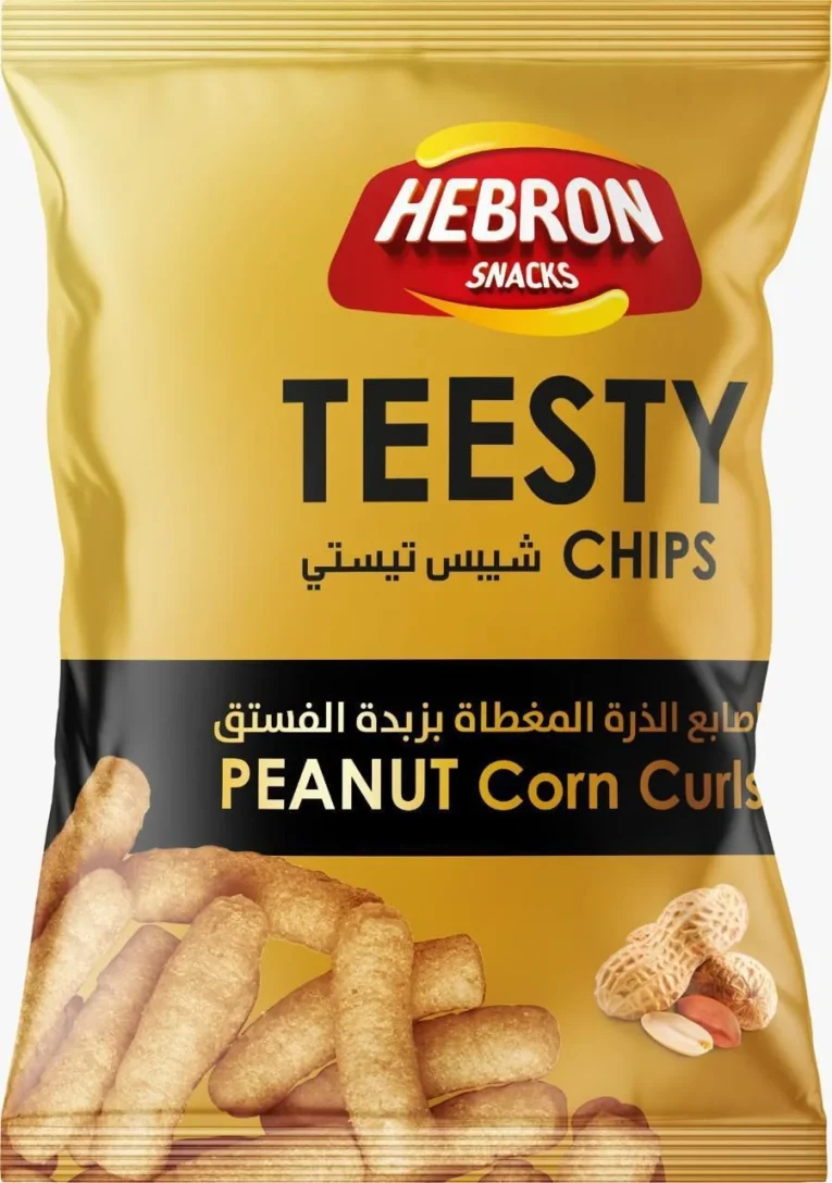 HEBRON Teesty Peanut Corn Cruls 100 gm