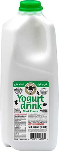 KAROUN Yogurt Drink MINT 1/2 GAL