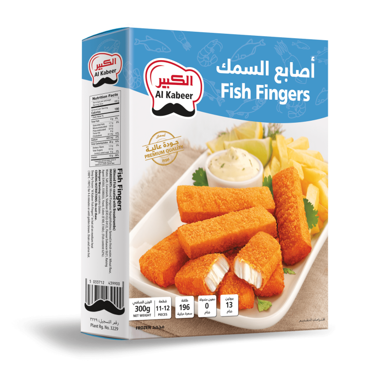 AL KABEER Breaded Fish Sticks 300 gm