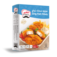 AL KABEER Zing Fish Fillets SPICY 390 gm