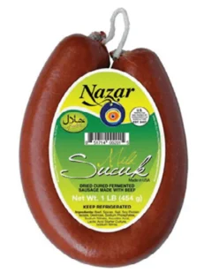NAZAR Beef Ring Sucuk MILD 1 lb