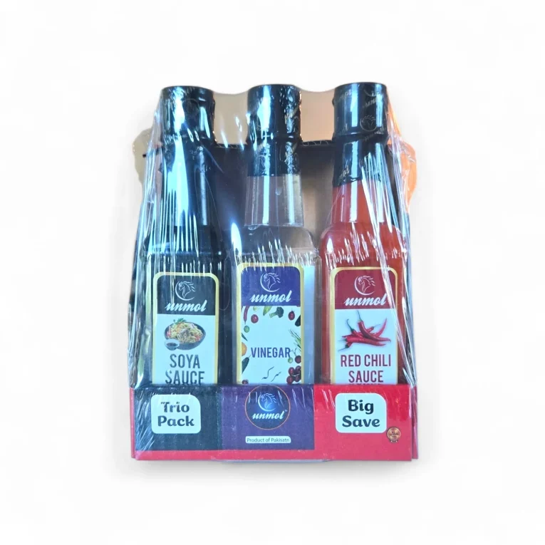 UNMOL Trio Pack Soya + Vinegar + Chilli